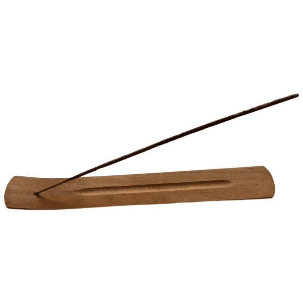 Incense and wooden incense holder